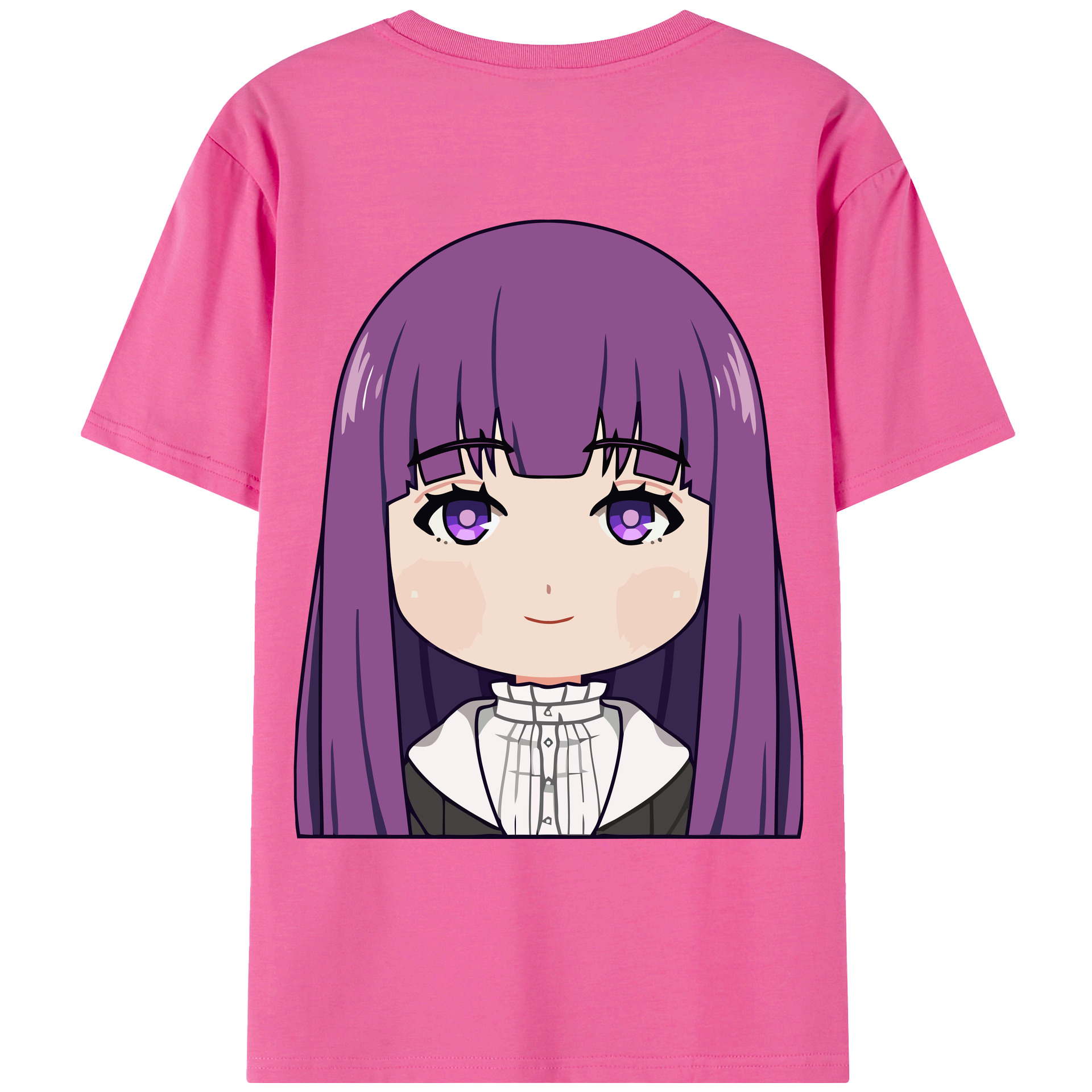 （画像用） 葬送のフリーレン Frieren レディース半袖Tシャツ(バックプリント)